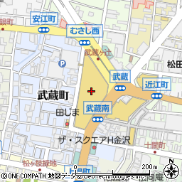 キャンドゥ金沢エムザ店周辺の地図