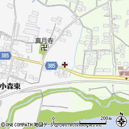長野県長野市篠ノ井小森1312周辺の地図