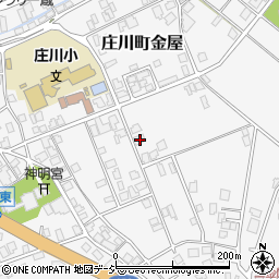 富山県砺波市庄川町金屋1400-2周辺の地図
