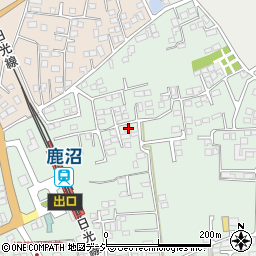 栃木県鹿沼市上野町76周辺の地図
