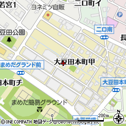 石川県金沢市大豆田本町（甲）周辺の地図