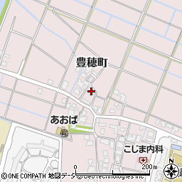 石川県金沢市豊穂町249周辺の地図