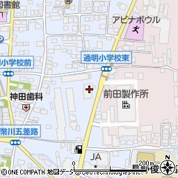 株式会社前田製作所　建設機械本部・長野事業部・営業部周辺の地図