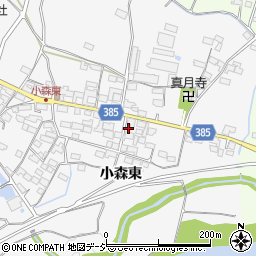 長野県長野市篠ノ井小森1214周辺の地図