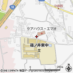 長野県長野市篠ノ井小森805周辺の地図