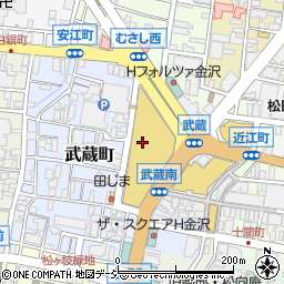 スターバックスコーヒー金沢エムザ店周辺の地図