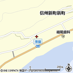 長野県長野市信州新町新町西上町周辺の地図