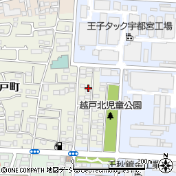 栃木県宇都宮市越戸町30-27周辺の地図