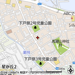 ファミリーマート宇都宮下戸祭店周辺の地図