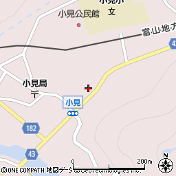 富山県富山市小見571周辺の地図