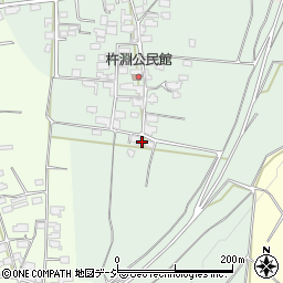 長野県長野市篠ノ井杵淵759周辺の地図