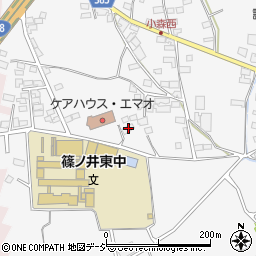 長野県長野市篠ノ井小森732周辺の地図