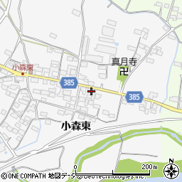 長野県長野市篠ノ井小森1213周辺の地図