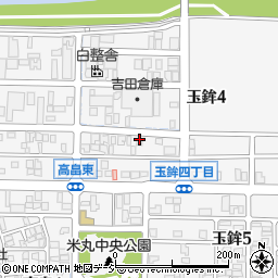 内藤電機株式会社　金沢営業所周辺の地図
