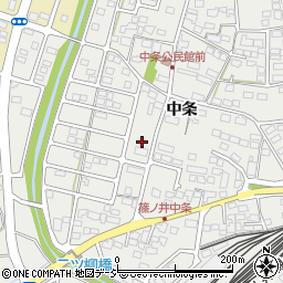 長野県長野市篠ノ井二ツ柳3179周辺の地図