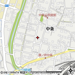 長野県長野市篠ノ井二ツ柳3178周辺の地図