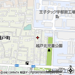 栃木県宇都宮市越戸町30-45周辺の地図