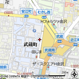 牛や 榮太郎 武蔵店周辺の地図