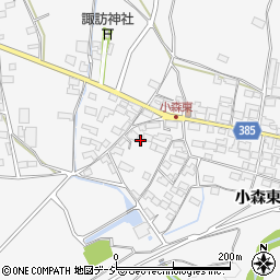 長野県長野市篠ノ井小森1130周辺の地図