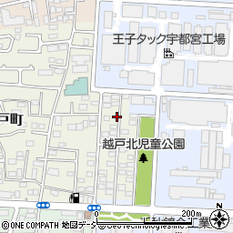 栃木県宇都宮市越戸町30-26周辺の地図