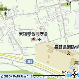 ＪＡグリーン長野東部地区ライスセンター周辺の地図