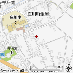 富山県砺波市庄川町金屋1400周辺の地図