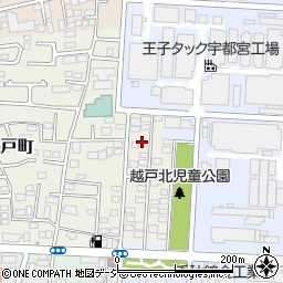 栃木県宇都宮市越戸町30-58周辺の地図