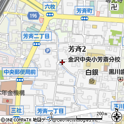 名鉄協商金沢芳斉２丁目駐車場周辺の地図