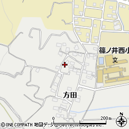 長野県長野市篠ノ井二ツ柳450周辺の地図