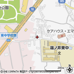 長野県長野市篠ノ井小森812-1周辺の地図