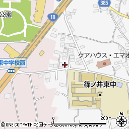 長野県長野市篠ノ井小森811-1周辺の地図