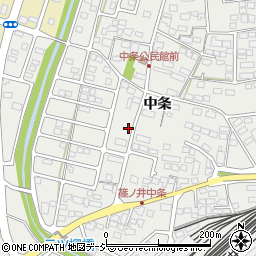 長野県長野市篠ノ井二ツ柳3175周辺の地図