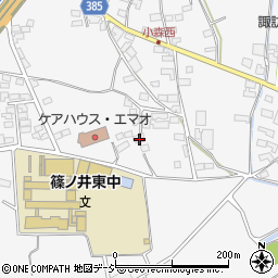 長野県長野市篠ノ井小森682周辺の地図