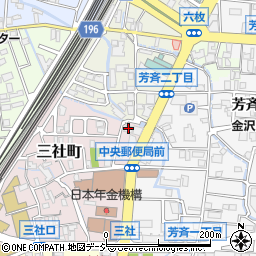 金沢コーポ周辺の地図