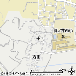 長野県長野市篠ノ井二ツ柳452周辺の地図