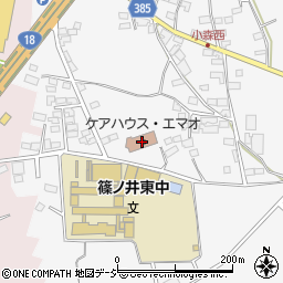 長野県長野市篠ノ井小森751周辺の地図