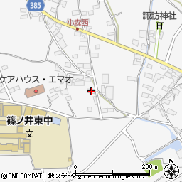 長野県長野市篠ノ井小森678周辺の地図