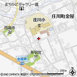 富山県砺波市庄川町金屋1762周辺の地図
