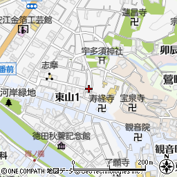 株式会社不室屋　東山店周辺の地図