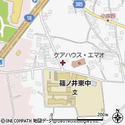 長野県長野市篠ノ井小森803周辺の地図