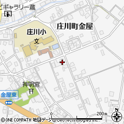 富山県砺波市庄川町金屋1379周辺の地図