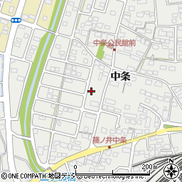 長野県長野市篠ノ井二ツ柳3177周辺の地図