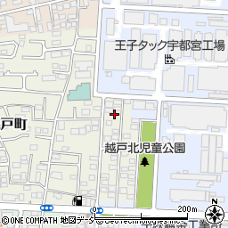 栃木県宇都宮市越戸町30-59周辺の地図