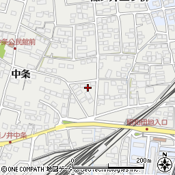 長野県長野市篠ノ井二ツ柳中条2017周辺の地図