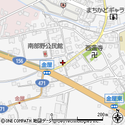 富山県砺波市庄川町金屋2842周辺の地図
