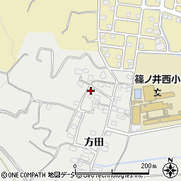 長野県長野市篠ノ井二ツ柳451周辺の地図