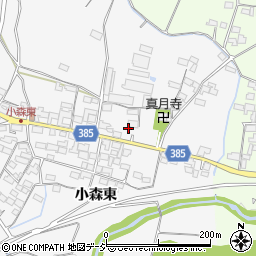 長野県長野市篠ノ井小森1246周辺の地図