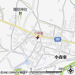 長野県長野市篠ノ井小森1140周辺の地図