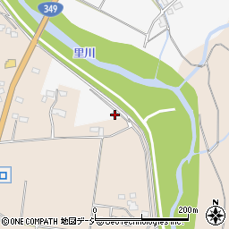 茨城県常陸太田市茅根町123周辺の地図