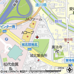 長野県長野市松代町城北22周辺の地図